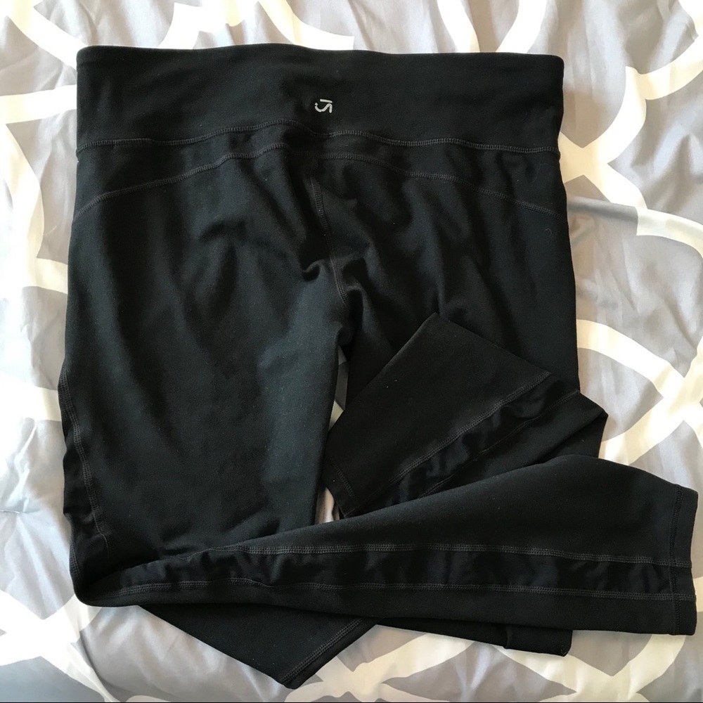 Gap Gapfit gfast yoga workout pants mesh sides size L